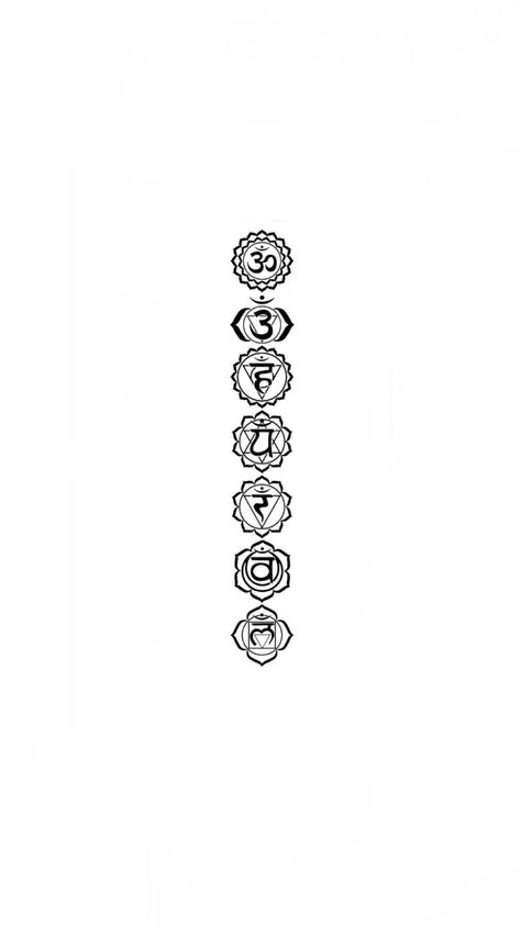 7 Chakras Tattoo Stencil, Chakra Tattoo Black And White, 7 Chakra Tattoo Design, 7 Chakras Tattoo Design, Forearm Chakra Tattoo Women, Seven Chakras Tattoo Design, Chakra Tattoo Design, 7 Chakras Tattoo, Spiritual Partner