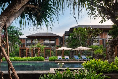 Balinese Villa, Villa Designs, Bali Architecture, Clubhouse Design, Hotel Landscape, Bali Seminyak, Resort Plan, Urban Design Architecture, Bali Resort