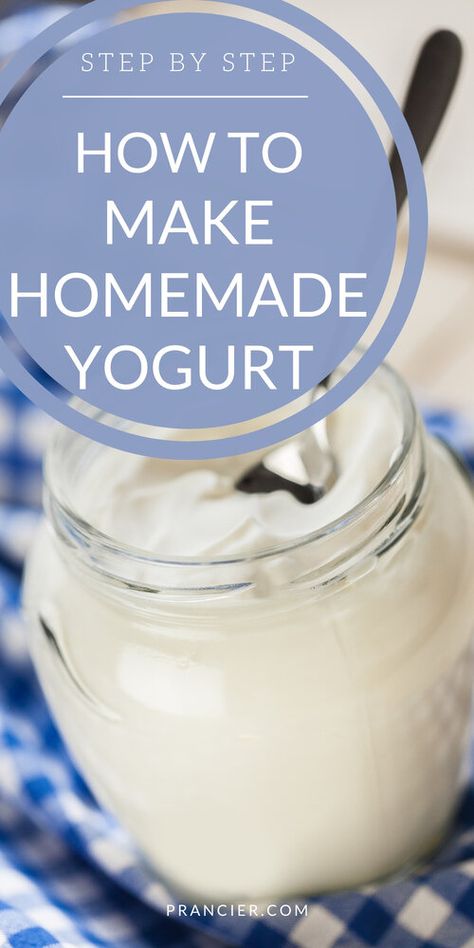 Crock Pot Yogurt, Meat Marinades, Homemade Yogurt Recipes, Diy Yogurt, Make Your Own Yogurt, Homemade Greek Yogurt, Making Yogurt, Yogurt Maker, Homemade Yogurt