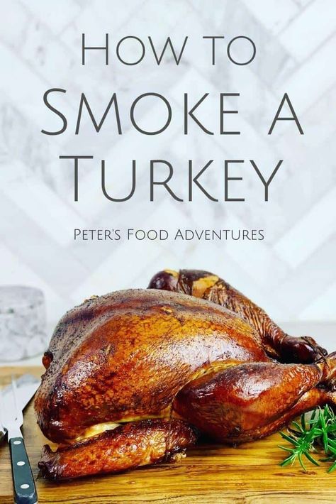 Turkey For Thanksgiving, Smoked Turkey Recipes, Smoked Turkey Breast, Offset Smoker, Traeger Recipes, Whole Turkey, Turkey Recipe, Smoker Recipes, Smoked Food Recipes