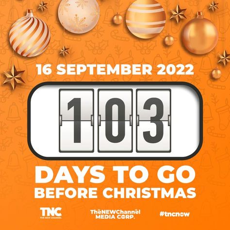 Countdown to the most wonderful time of the year. Today is 100 days before Christmas. 🎄🌟🎁⛄❄️ Check out #ItoAngGustoKoOnTNC and let us know how we can make your or someone else dream come true. Who knows? TNC can be your genie! ✨ #ChristmasTogether2022 #TNCChristmas2022 #ChristmasIsComing #ChristmasCountdown #ChristmasMood #ChristmasSpirit #ChristmasVibes #Love #Xmas #ChristmasMagic #SantaClaus #HolidaysAreHere #Holiday #ChristmasInspiration #ChristmasFeeling Jesus Birthday, 11 December, 17 December, Days Before Christmas, 22 December, Christmas Feeling, 12 December, Day Left, On October 3rd