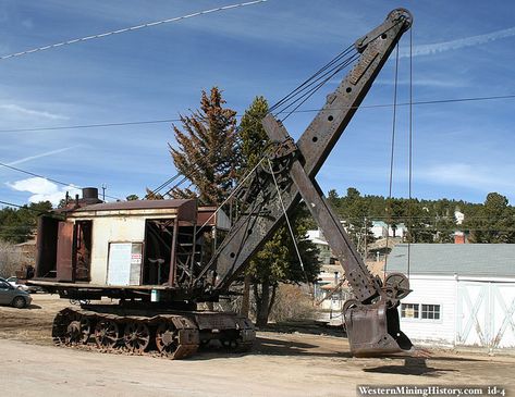 Nederland Colorado, Steam Shovel, Heavy Equipment For Sale, Steam Tractor, Earth Moving Equipment, Caterpillar Equipment, Garden Railway, Heavy Construction Equipment, Traction Engine