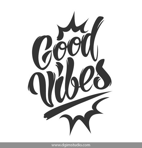 Good Vibes Tattoo Ideas, Vibe Logo, Good Vibes Tattoo, Lettering Background, Claw Tattoo, Alphabet Graffiti, Good Logo, Modern Hand Lettering, Graffiti Logo