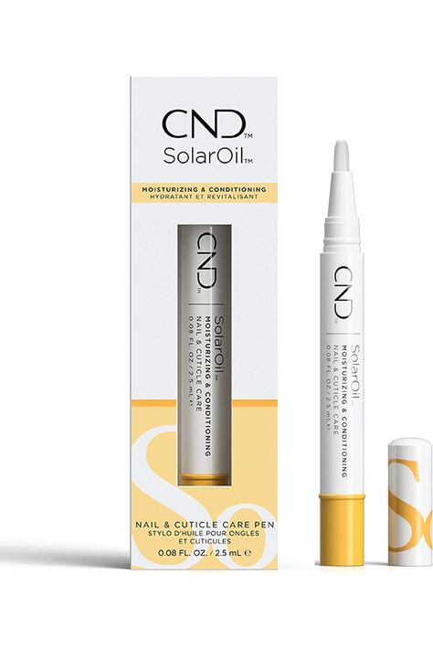 CND Solar Oil Nail and Cuticle Care, Cuticle Oil Pen, On-the-Go, Travel-Sized Beauty Cnd Solar Oil, Nails Classic, Cuticle Oil Pen, Oil Pen, Cuticle Care, Nail Repair, Nail Oil, Beauty Ad, Nails Natural