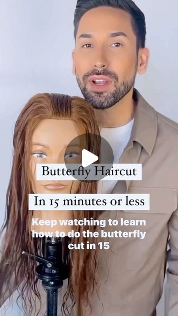 Hair Cuts For Long Hair Butterfly, Buterfly Hair Cut Girl, Styling A Butterfly Haircut, Butterfly Haircut Not Styled, Wolf Vs Butterfly Cut, Butterfly Haircut From The Back, Butterfly Haircut For Oval Face, Butterfly Haircut Medium Diy, How To Style Butterfly Haircut With Flat Iron