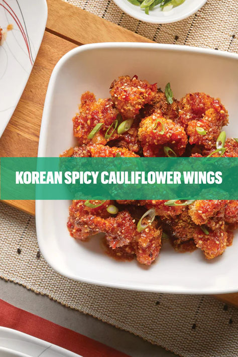 Who wants dinner? 🙋Who wants to cook for more than 20 minutes?...yeah, that’s why we’re making Korean Spicy Cauliflower Wings in the Air Fryer 🤗. Flavorful dinner done fast with a healthy twist. Keep following along on Pinterest for delicious and easy recipes. Wings In The Air Fryer, Spicy Cauliflower, Cauliflower Wings, Flavorful Dinner, Pressure Cookers, Air Fryers, Air Purifiers, First Bite, Big Game