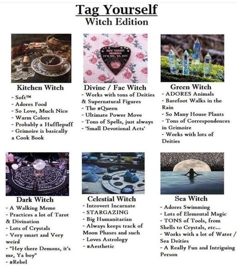 Tag Yourself – Witches Of The Craft® Witchy Academia, Which Witch, Tag Yourself, Green Witchcraft, Dark Witch, Wiccan Witch, Eclectic Witch, Witch Spell Book, Witchcraft For Beginners