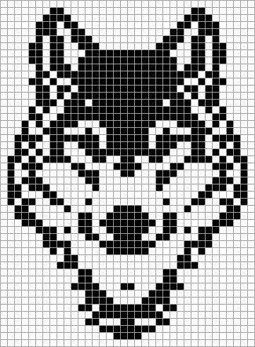 فن النسيج, Modele Pixel Art, Loom Knitting Patterns, Pola Kristik, Pixel Pattern, Loom Bands, Pixel Art Pattern, Cross Stitch Animals, Bead Loom Patterns