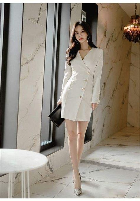 Professional Office Outfit, Business Dress Women, Corporate Attire, Professional Office, Woman Suit Fashion, Korean Fashion Dress, Korean Fashion Women, Korean Girl Fashion, Stylish Work Outfits