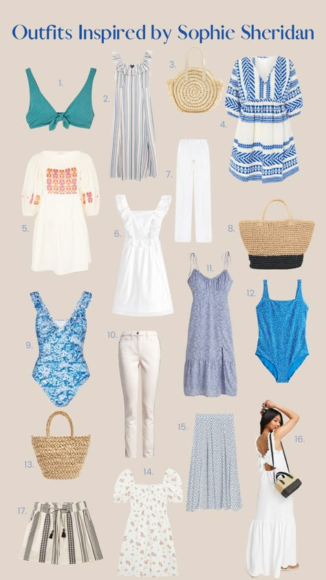 Outfits Inspired by Sophie Sheridan in Mamma Mia - Unexpected Adventures Sophie Sheridan, Mamma Mia Wedding, Abba Outfits, 17. Geburtstag, Mama Mia, Mia 3, Fantasias Halloween, Themed Outfits, Preppy Outfits