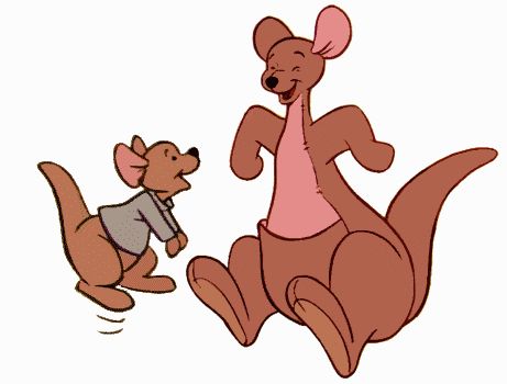 Kanga and Roo Kanga And Roo Tattoo, Winnie The Pooh Kanga, Eeyore Tattoo, Roo Winnie The Pooh, Kanga And Roo, Silly Bear, Eeyore Quotes, Winnie The Pooh Drawing, Pooh Party