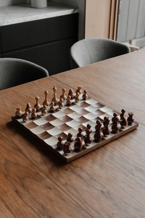 Chess Aesthetic, Modern Chess Set, Still Game, Wood Chess Set, Chess Board Game, Marble Chess Set, Chess Boards, Chess Table, Wood Chess