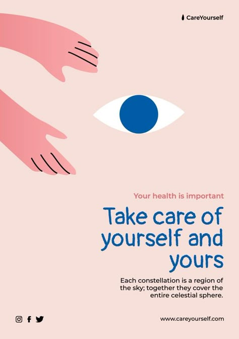 Health Campaign Poster Design, Mental Health Social Media Ads, Mental Health Graphics Illustration, Poster Kesehatan Simple, Mental Health Branding, Health Care Poster, Health Poster Design, Wellbeing Poster, Health Graphic Design