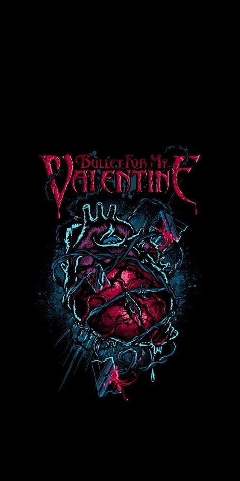 Bfmv Poster, Bullet For My Valentine Poster, Bullet For My Valentine Wallpapers, Nirvana Art, Alt Posters, Valentines Wallpaper Iphone, Valentine Poster, Rock Poster Art, Rock Band Posters