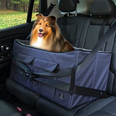 Small Dog Car Seat, Puppy Car Seat, Dog Car Booster Seat, Pet Booster Seat, Dog Car Accessories, Pet Travel Carrier, Dog Car Seat, Dog Seat, Booster Car Seat