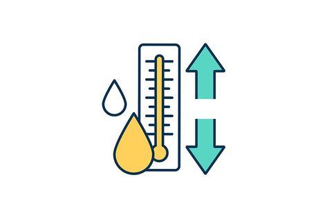 Body temperature regulation RGB color icon. Maintaining homeostasis. Normal temperature. Human body systems functioning. Generation and maintenance heat by body. Isolated vector illustration . If you are interested in custom design or want to make some adjustments to purchase the product, don't hesitate to contact us! bsd@bsdartfactory.com Human Body Temperature, Human Body Systems, Normal Temperature, Body Systems, Rgb Color, Body Temperature, Design Project, Design Projects, Vector Illustration