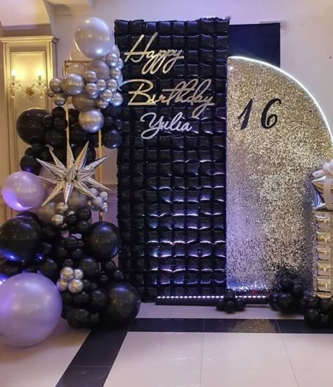 Shimmer Wall Backdrop, Balloon Arch Decorations, Surprise Birthday Decorations, Balloons Decor, 50th Birthday Decorations, 50 Birthday, Shimmer Wall, Event Props, Happy 16th Birthday