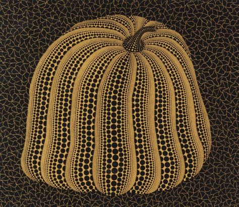 Yayoi Kusama Pumpkin, Abstract Expressionist Art, Expressionist Art, New York Art, Yayoi Kusama, Japanese Prints, Sign Printing, Andy Warhol, Art Movement