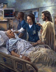 Medical Collection — Nathan Greene Studio Nurse Inspiration, Nurse Art, The Healer, Jesus Heals, Christian Artists, Jesus Is Life, Jesus Art, Medical Field, Jesus Pictures