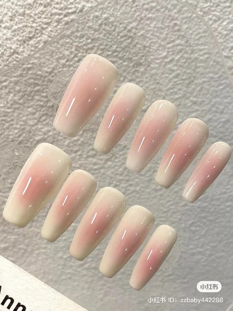 Fake Nails Designs, Hello Nails, Nail Box, Grunge Nails, Blush Nails, Classy Acrylic Nails, Pretty Gel Nails, Soft Nails, Kawaii Nails