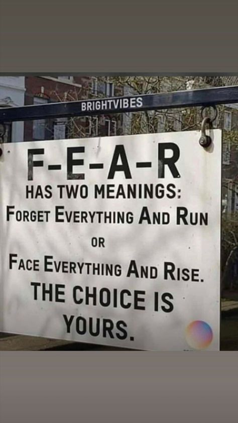 Nothing To Fear Quotes, Fear Tattoo Face Everything And Rise, Tattoo About Fear, Face Your Fears Tattoo, Fear Motivation, Risk Quotes, Fear Tattoo, Face Everything And Rise, Soulmate Au