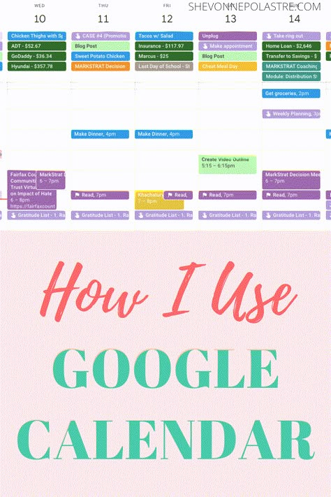 be productive using google calendar Using Google Calendar As A Planner, Google Calendar Ideas, Google Calendar Organization, Google Calendar Color Palette, Google Calendar Color Scheme, Google Tricks, Google Keep, Calendar Organization, Google Calendar