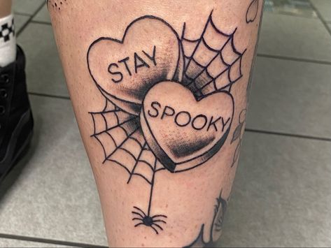 Tattoo on me (Jesse Crawford) Done at Steel and Ink Artist: Rachel Meister St. Louis, MO August 2021 Stay Spooky Tattoo, Spooky Tattoos, Stay Spooky, St Louis Mo, Tattoo On, Infinity Tattoo, St Louis, Tattoo Ideas, Piercings