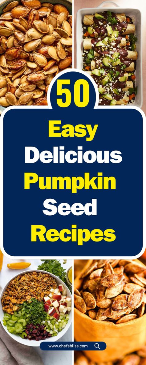 50+ Delicious Pumpkin Seed Recipes to Satisfy Every Craving! – ChefsBliss Keto Pumpkin Seed Recipes, Best Pumpkin Seed Recipe, Flavored Pumpkin Seeds, Pumpkin Seed Recipes Roasted, Pumpkin Seed Recipe, Spicy Roasted Pumpkin Seeds, Perfect Pumpkin Seeds, Spicy Pumpkin Seeds, Pumpkin Seeds Baked