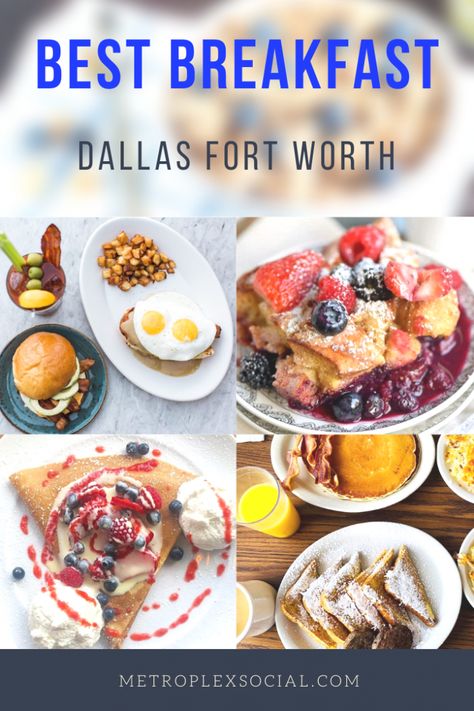 Dallas Breakfast Places, Best Brunch In Dallas, Texas Weekend Trips, Texas Breakfast, Dallas Brunch, Dallas Travel, Texas Adventure, Things To Do In Dallas, Fun Trips