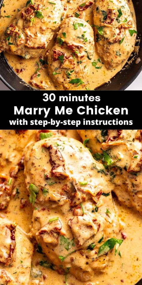 Easy Marry Me Chicken, Marry Me Chicken Recipe, Marry Me Chicken, Perfect Chicken, Chicken Dish, Thigh Recipes, Marriage Proposal, Dinner Recipes Crockpot, Chicken Dishes Recipes