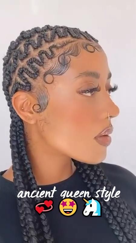 Zig Zag Straight Back Braids, Back Braids, Straight Back Braids, Ancient Queen, Queen Style, Hair Charms, Feed In Braids Hairstyles, Braids Hairstyles Pictures, Braided Cornrow Hairstyles