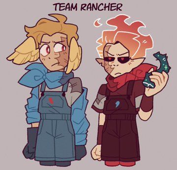 Team Rancher, Red Thread Of Fate, Thread Of Fate, Double Life, Pokemon Memes, Red Thread, Minecraft Art, Minecraft Fan Art, After Life