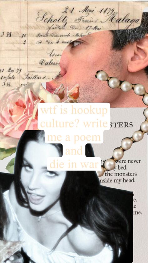 hookup culture should be abolished #hookup #lanarey #war Hookup Culture Aesthetic, Hookup Culture, Lana Rey, Piece Of Me, Connect With People, Your Aesthetic, Creative Energy, Live Lokai Bracelet, Mood Board