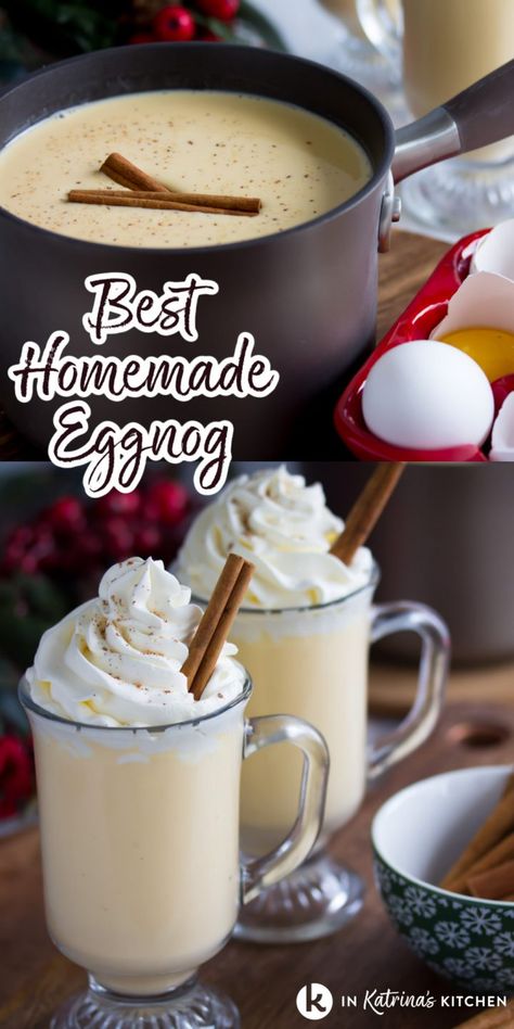 What Is Eggnog, Best Eggnog Recipe, Eggnog Hot Chocolate, Eggnog Recipe Homemade, Homemade Eggnog, Eggnog Recipe, Cold Treats, Christmas Story, Family Dinners