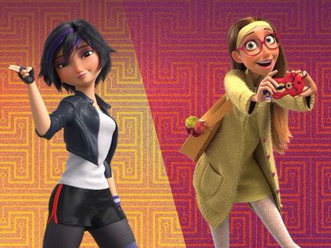 Gogo looks SOOO much like Thalia Go Go Tomago, Gogo Tomago, Disney Quizzes, Disney Quiz, Star Wars Disney, Honey Lemon, Baymax, Hero 6, Big Hero 6