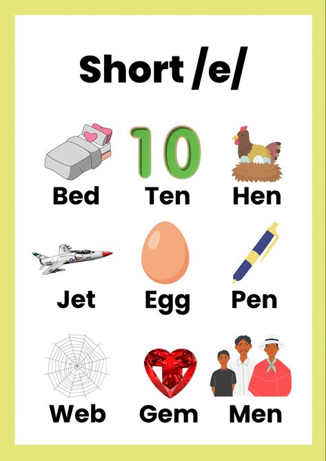 english vowels sounds, how many english vowels, english vowels worksheet, UKG english vowels worksheet, class 1 english vowels worksheet, english vowels worksheets for grade 1, english vowels worksheets for kindergarten, E Vowel Words Worksheet, E Sound Words Worksheet, English Vowels, Vowels Worksheet, Short E Sound, Short E Words, English For Students, Cvc Words Kindergarten, Kindergarten Phonics Worksheets