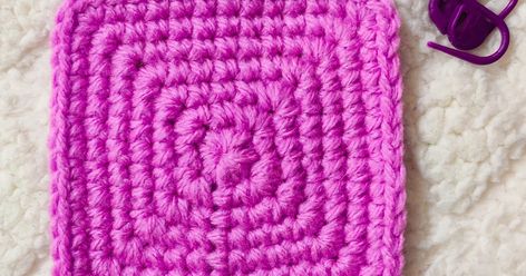 Circle To Square Crochet Free Pattern, Single Crochet Square Pattern, Single Crochet Granny Square, Single Crochet Square, Square Basket, Basket Crochet, Granny Square Crochet Patterns Free, Basket Pattern, Crochet Tips