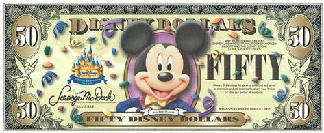 050615_disney-dollars-feat-9 Mickey Mouse Money, Disney Dollars, Disney Money, Disney Collector, Disney Memories, Scrooge Mcduck, Disneyland California, Disney Infinity, Mickey Head