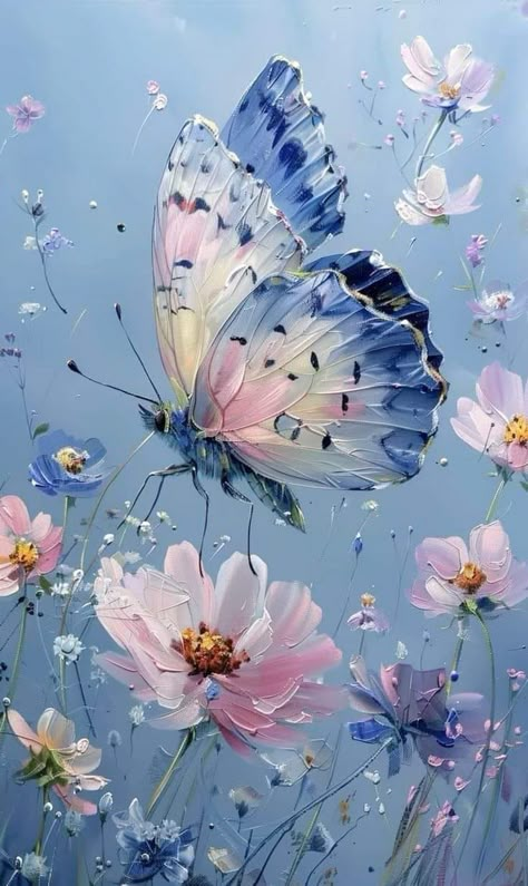 Beautiful Butterfly Pictures, Unique Butterfly, Beautiful Butterflies Art, Need To, Lovely Flowers Wallpaper, Soyut Sanat Tabloları, Butterfly Pictures, My Pinterest, Amazing Art Painting