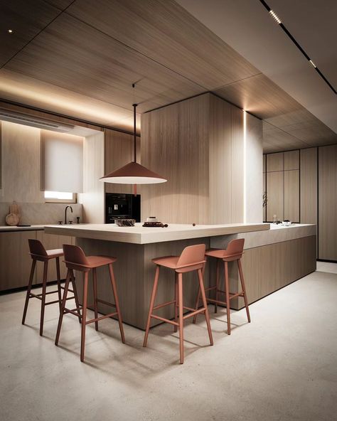 The kitchen serves as the nexus where two once separate apartments now converge into a single, expansive home. The subtle asymmetric design… | Instagram Ryan Homes, 아파트 인테리어, Asymmetrical Design, 인테리어 디자인, The Kitchen, Kitchen Design, New Homes, Log In, Apartment