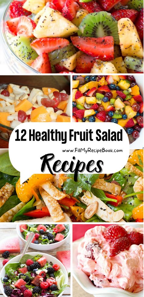 sharing a few healthy summer fruit or fruit in season salads with sauces to make that are so easy and simple. Choose one. Healthy Fruit Side Dishes, Fruit Salad Lunch Ideas, Potluck Fruit Salad Recipes, Fruit For Dinner Meals, Easy Summer Fruit Salad, All Fruit And Veggie Diet Meals, Delicious Fruit Salad Recipes, Vegan Fruit Salad Recipes, Fresh Fruit Recipes Healthy