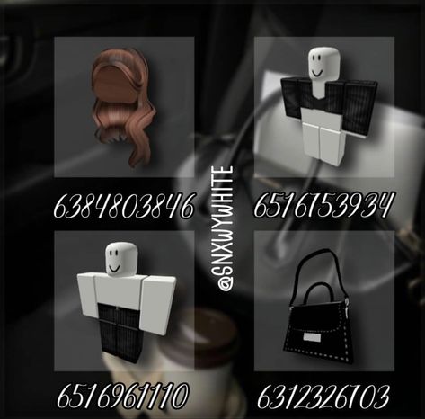 Bloxburg Business, Hotel Codes, Buisness Outfits, Roblox Sets, Rich Outfits, Brown Hair Roblox, Blocksburg Outfit Codes￼, Pelo Cafe, Preppy Decal