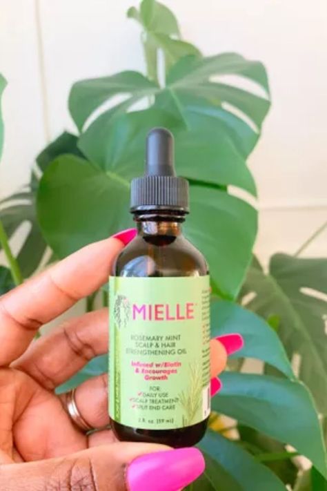 Mielle Mint Almond Oil, Mielle Rosemary Mint Oil, Mielle Products, Rosemary Hair Oil, Mielle Rosemary Mint, Hair Grow Oil, Hair Strengthening Oil, Mielle Organics, Rosemary Oil For Hair