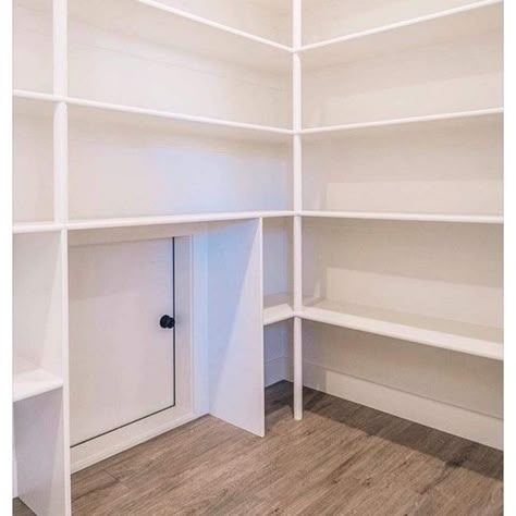 Costco Door, Walk In Pantry Ideas, House Pantry, Garage Floor Paint, Garage Door Types, Farmhouse Pantry, Pantry Room, Garage Remodel, Small Closet