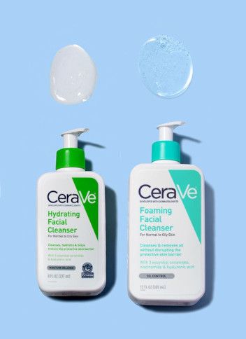 CeraVe Hydrating Facial Cleanser vs Foaming Facial Cleanser (The Definitive Guide) - FEMMENORDIC Cerave Sa Cleanser, Cleanser Cerave, Cerave Hydrating Facial Cleanser, Cerave Hydrating Cleanser, Cerave Cleanser, Hydrating Facial Cleanser, Dry Skin Body Lotion, Dirt Makeup, Hydrating Skin Care