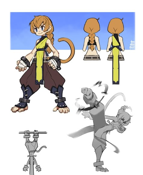 Martial Arts Manga, Monkey Art, Pet Monkey, Human Art, Primates, Anime Drawings Boy, Character Design References, Dnd Characters, Cartoon Art Styles