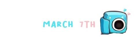 March 7th Banner Gif, March 7th Widget, March 7th Header, March 7th Banner, March Header, March 7th Icon, Disc Banner, Blue Pfp, March 7th