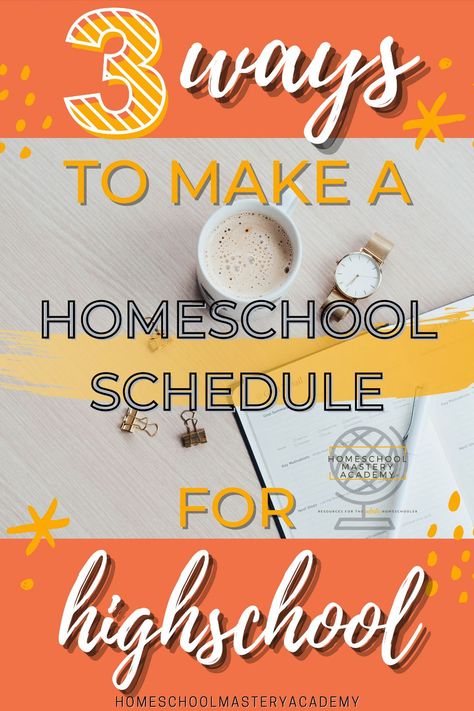 Homeschool Ideas Highschool, Highschool Homeschool Schedule, Highschool Homeschool Aesthetic, Home School High School, High School Schedule, Homeschool Lesson Planner, Online Homeschool Curriculum, Homeschool Highschool, High School Help