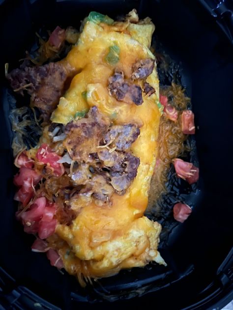 Ihop Omelette, Steak Omelette, Food Therapy, Food Experiences, Steak, Quick Saves