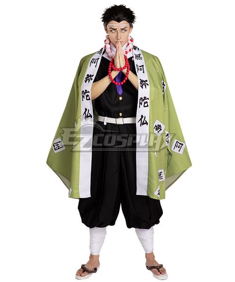 Demon Slayer: Kimetsu No Yaiba Gyomei Himejima Cosplay Costume Gyomei Himejima, Professional Costumes, Demon Slayer Kimetsu No Yaiba, Anime Cosplay, Kimetsu No Yaiba, World News, Cosplay Anime, Cosplay Costume, Demon Slayer